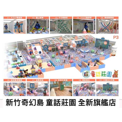 奇幻島 新竹全新旗艦店 童話莊園 全區親子套票