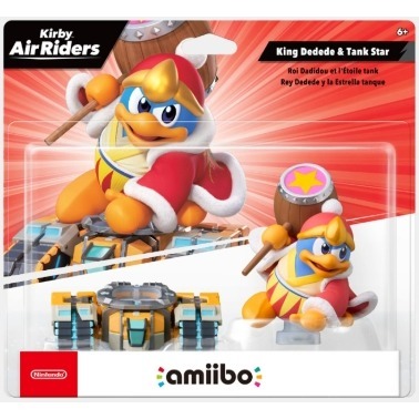 ＜譜蕾兒電玩＞（預購）amiibo 公仔 帝帝帝大王＆坦克之星 卡比的馭天飛行者系列