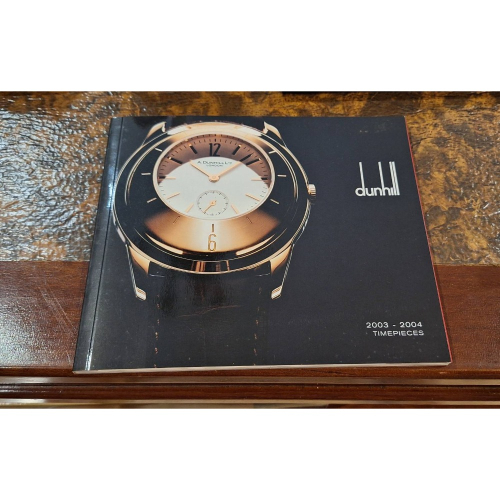 絕版印刷品, Alfred Dunhill 2003 - 2004 年度手錶目錄