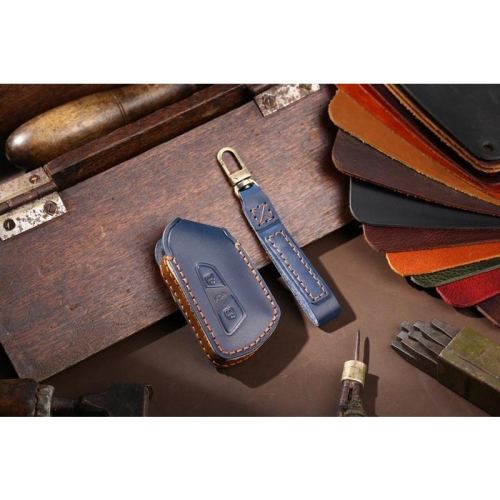 福斯 CADDY maxi c5 VW Caddy 鑰匙套 21-23款鑰匙皮套 鎖匙包 手工訂製 台灣現貨