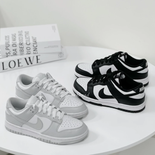 Nike Dunk Low Black 熊貓 黑白 淺灰 灰白 DD1503-101 103