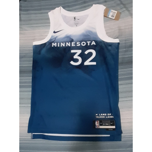 NBA明尼蘇達灰狼隊TOWNS 城市版球衣