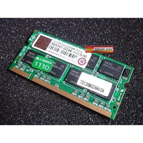 創見 Transcend DDR333 1G DDR 333 PC-2700 雙面16顆粒 筆記型專用 終身保固