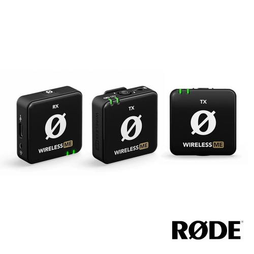 【RODE】Wireless Me 無線麥克風 + Wireless ME TX 發射器 (正成公司貨)