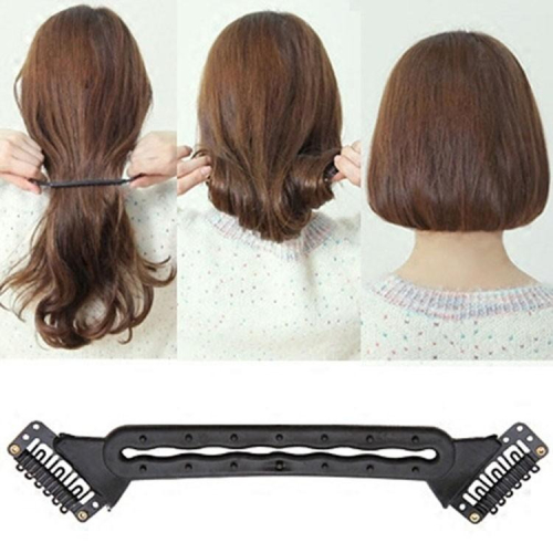BOBO頭盤髮器 女人我最大推薦 波波頭造型用具 短髮盤髮神器 日系美髮工具 盤髮帶 編髮器 長髮變短髮 DIY 整髮器