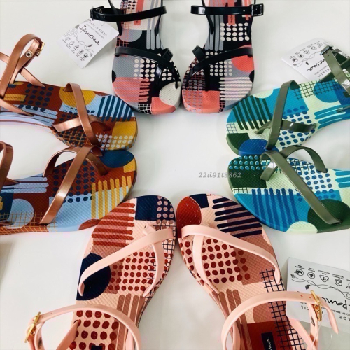 【現貨】IPANEMA FASHION SAND XI FEM X女生 X型 羅馬 普普風印花 條帶 夾腳涼鞋