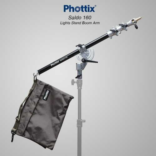 三重☆大人氣☆ 公司貨 Phottix Saldo 燈架桿 160cm 燈架 K架 延長桿 斜臂 Saldo160
