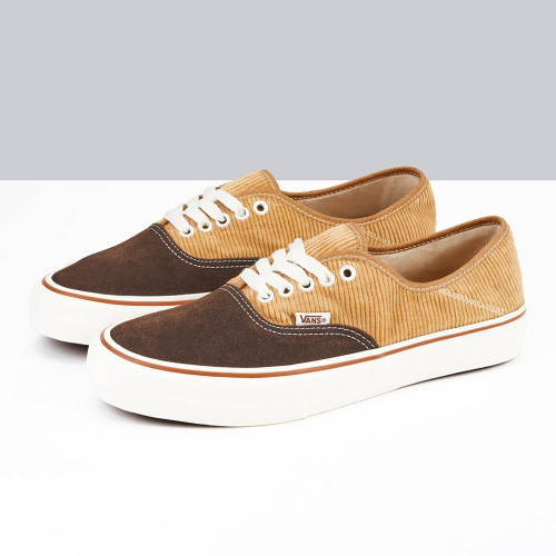 [unclev1966] 代購 Vans Authentic VR3 SF 燈心絨 橘黃 咖啡 拼接 秋冬 工裝 滑板鞋