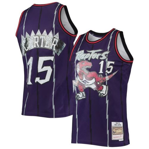 #15 Carter 暴龍 75週年 鑽石 SW 球衣 - 2