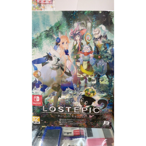 24/8/8發售 NS SWITCH 全新 失落史詩 限定版