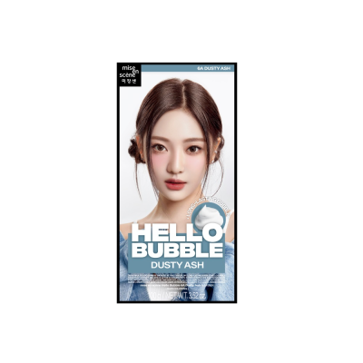 【萬家福】魅尚萱 HELLO BUBBLE泡沫染髮劑-煙灰