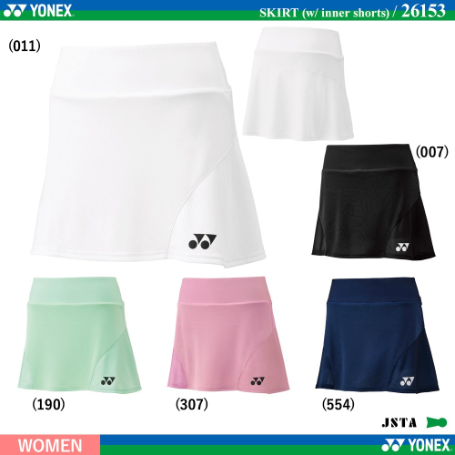 (預購)日本代購 YONEX 2025SS 26153 羽球裙 運動短褲裙 網球褲裙 比賽裙日本境內(內有褲)