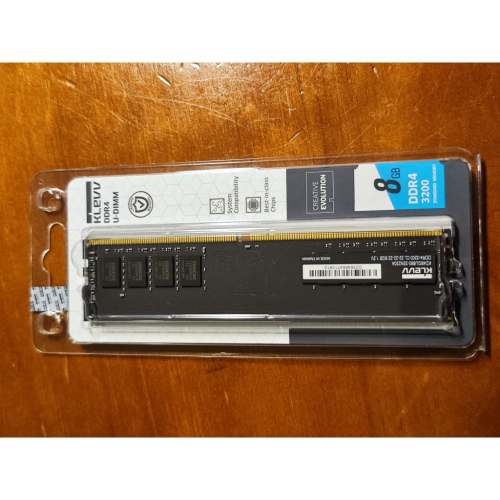 KLeVV 科賦 全新 DDR4 3200 8GB 桌機記憶體
