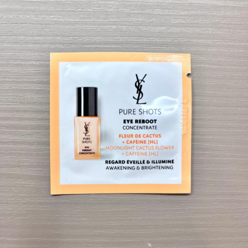 YSL 聖羅蘭 極效活萃仙人掌眼部精華乳 1ml 電眼精華 仙人掌眼部精華乳 眼霜 試用包