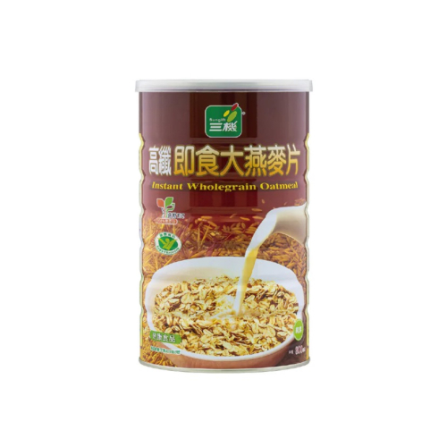 三機高纖即食大燕麥片800g（小綠人健康食品標章）