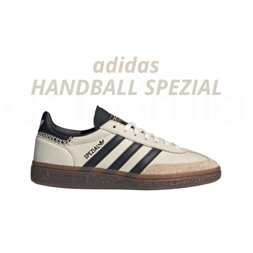 ?adidas HANDBALL SPEZIAL 休閒鞋 IE3698 杏黑色｜杏色｜黑色｜焦糖底｜皮革｜麂皮｜平底