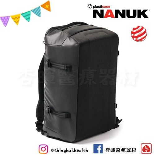 ❰免運❱ NANUK M40L-BK N-PVD背包 加拿大原裝進口 旅行提包 雙肩背包 收納包 登山露營戶外