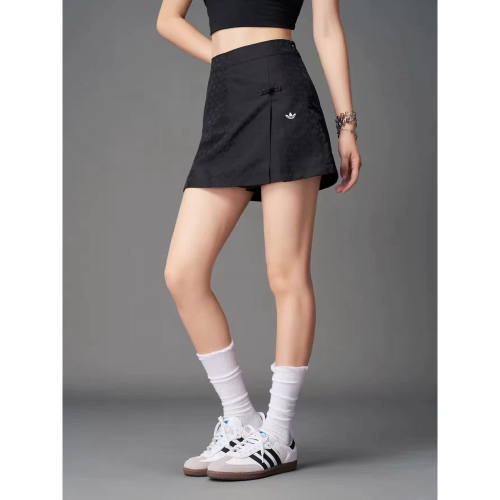 Adidas 三葉復古短裙裙子