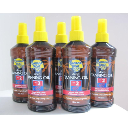 ?《三色貓》香蕉船噴霧助曬油Banana Boat SPF 2 胡蘿蔔精華 防水級運動型水上運動 椰子油 助曬乳 助曬劑