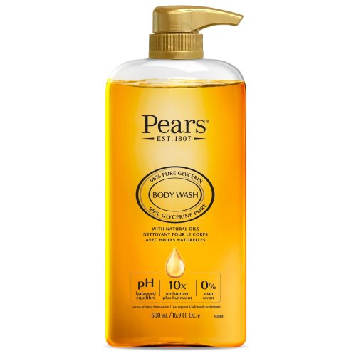 【Pears 梨牌】保濕沐浴乳-甘油保濕(500ml)【5074】