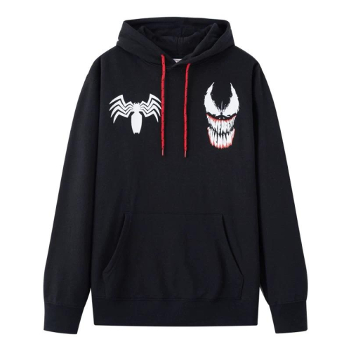 【J4】全新Marvel 猛毒和蜘蛛人 Venom Spiderman帽T SZ L