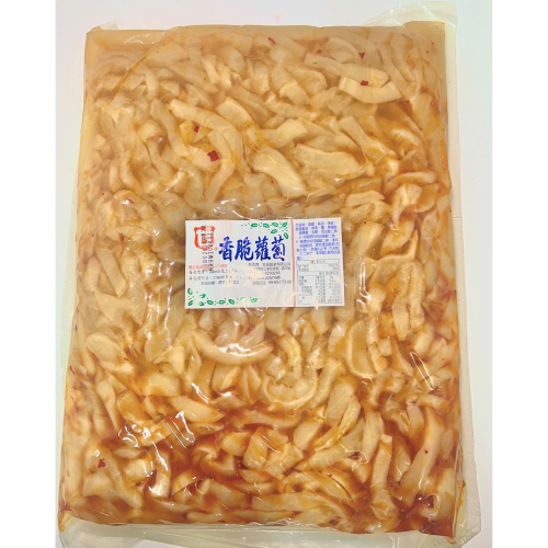 香脆蘿蔔 醃蘿蔔 蘿蔔乾 辣蘿蔔 3000g【誠貓雜糧】