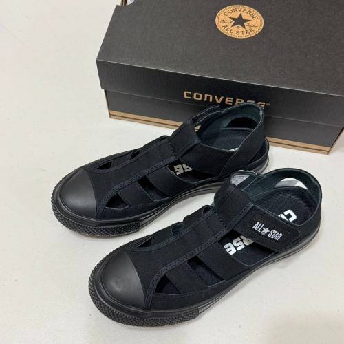 (現貨出清)) Converse 輕量系列羅馬涼鞋 黑