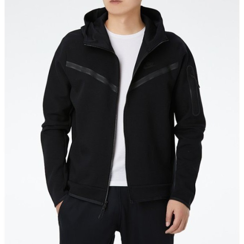 NIKE NSW TECH FLEECE 連帽外套 黑