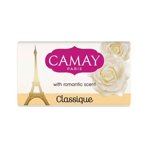 【CAMAY 佳美】潤膚香皂-NATUREL白色(165g)【1713】