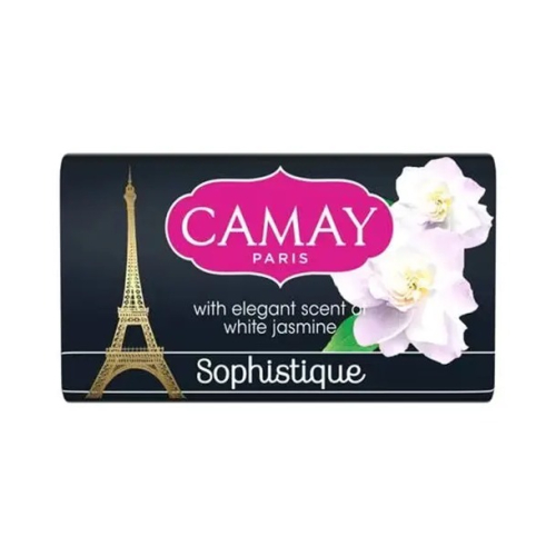 【CAMAY 佳美】潤膚香皂-SOPHISTIQUE黑色(165g)【1719】