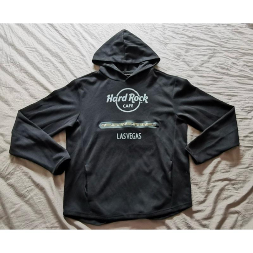 【R4】二手古著Vintage Hard Rock Las Vegas帽T SZ M