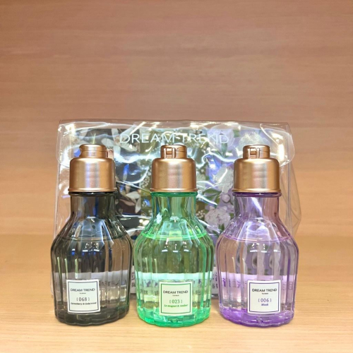 DREAM TREND 凱夢 LYKY香氛沐浴露旅行組 40ml*3 香水沐浴乳 經典麝香 鈴蘭&琥珀 紅醋栗&雪松