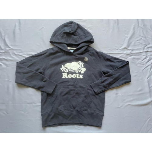 【J2】全新 Roots Canada logo帽T SZ S