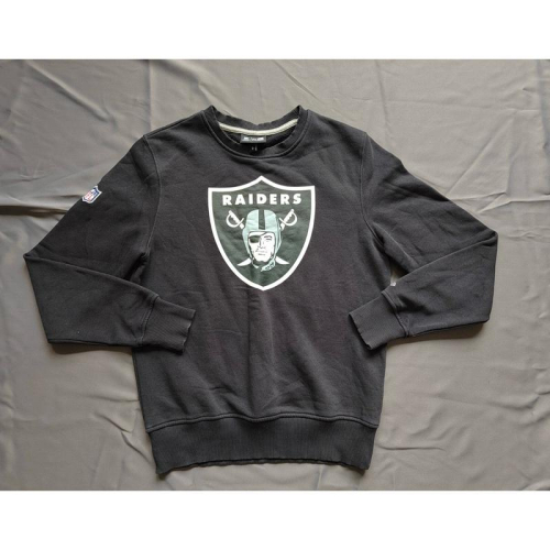 【R4】二手古著New Era NFL奧克蘭突擊者Oakland Raiders西海岸都愛大學T SZ S
