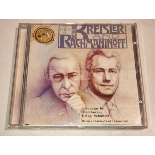文本齋 Kreisler Rachmaninoff 克萊斯勒與拉赫曼尼諾夫的深情對話 貝多芬 葛利格 舒伯特 RCA