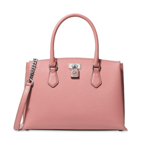 ＜全新二手包＞ MK Ruby Medium Double Compartment Leather Satchel